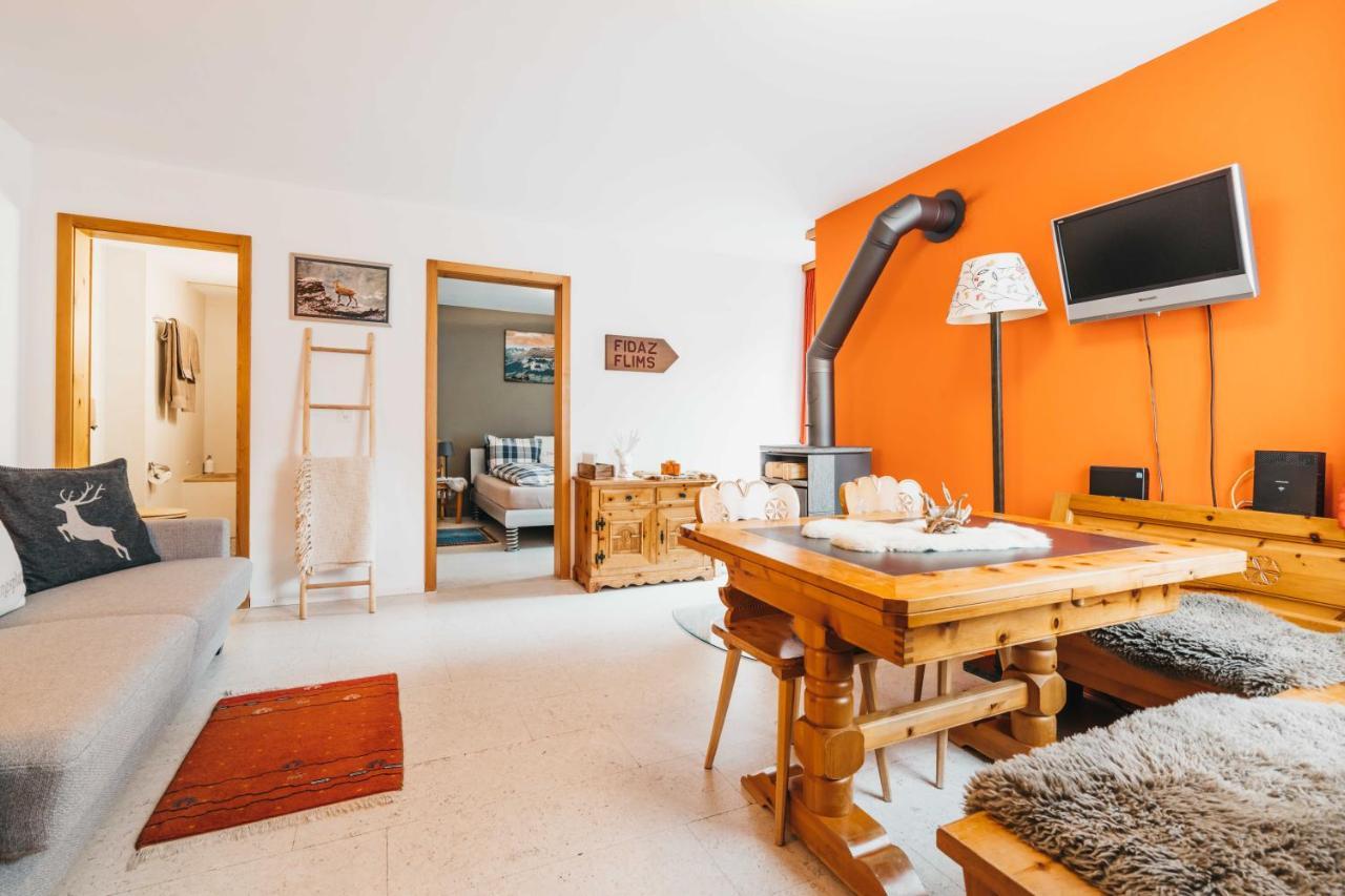 Charming 4 Bed Flat In Flims Leilighet Eksteriør bilde